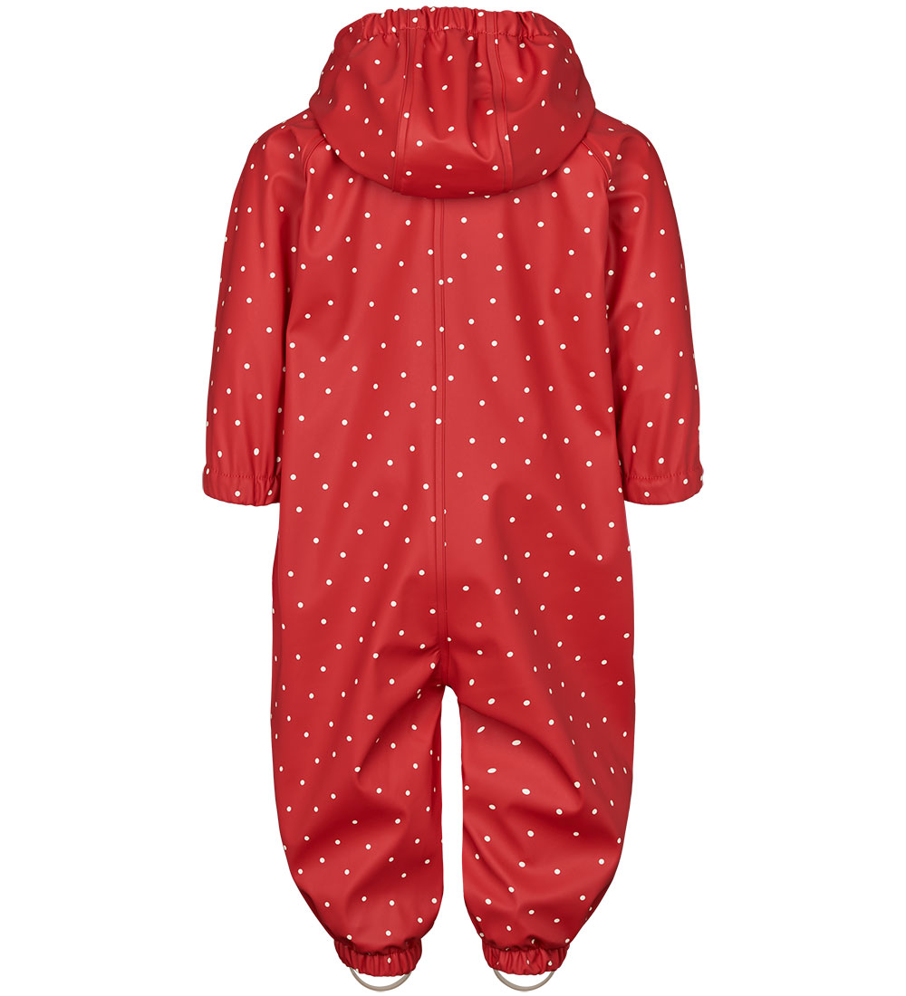 MarMar Regndragt - PU - Orion - Red Dew Dot