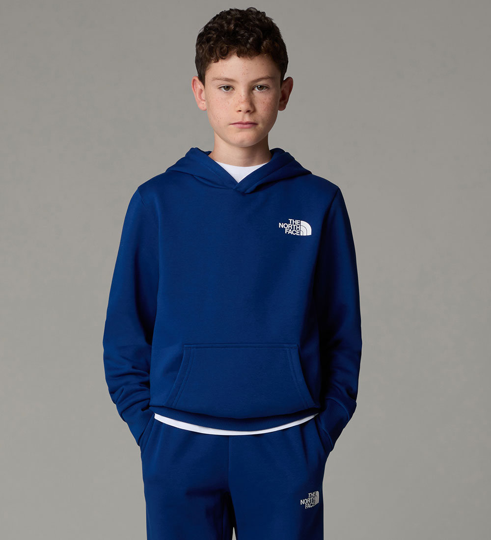 The North Face Hættetrøje - Simple Dome - Estate Blue m. Logo