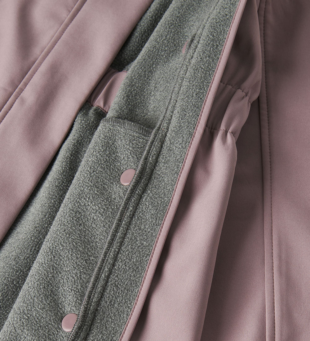 Name It Softshelljakke m. Fleece - NkfAlfa08 - Elderberry