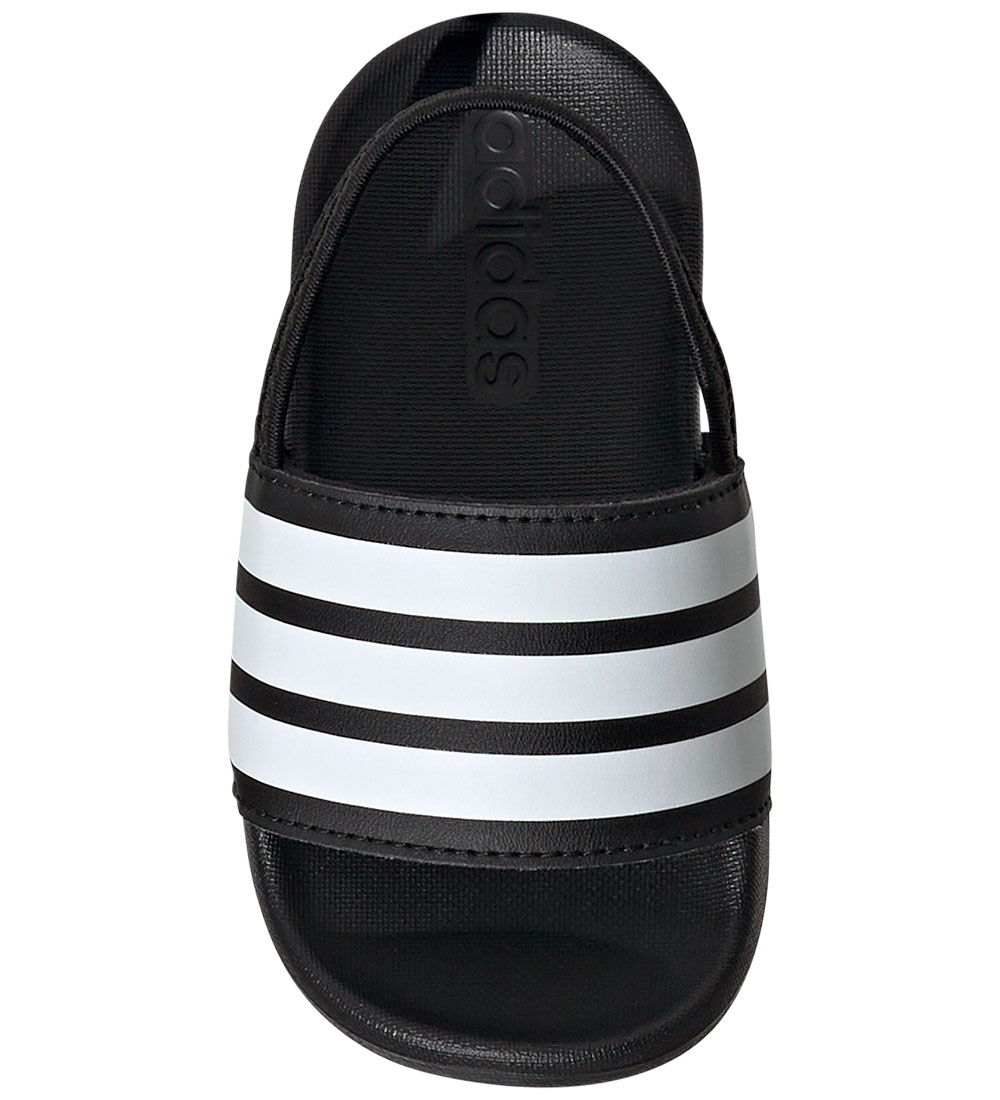 adidas Performance Badesandaler - Adilette Estrap I - Cblack/Ftw