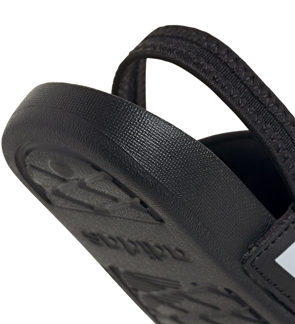 adidas Performance Badesandaler - Adilette Estrap I - Cblack/Ftw