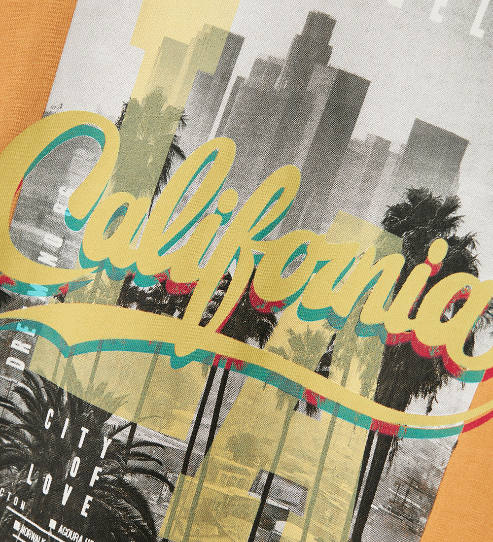Name It T-shirt - NkmVoto - Gold Earth/California