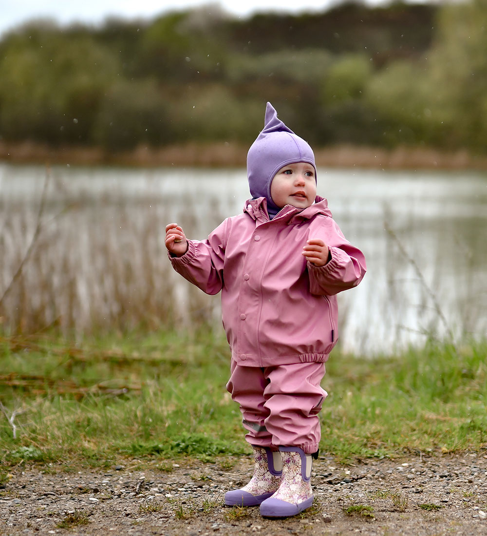 Mikk-Line Regntøj - PU - Recycled - Lilas