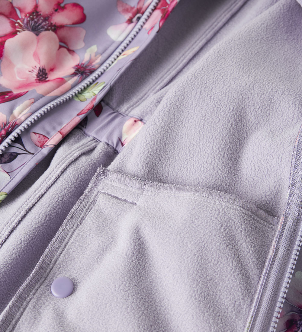 Name It Softshelljakke m. Fleece - NkfAlfa08 - Heirloom Lilac/Bi