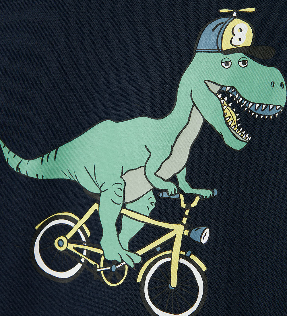 Name It T-shirt - NmmVictor - Navy Blazer/Bike