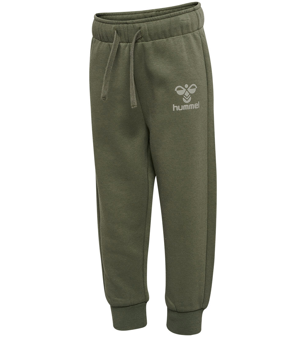 Hummel Sæt - hmlHumming Crewsuit - Olivine