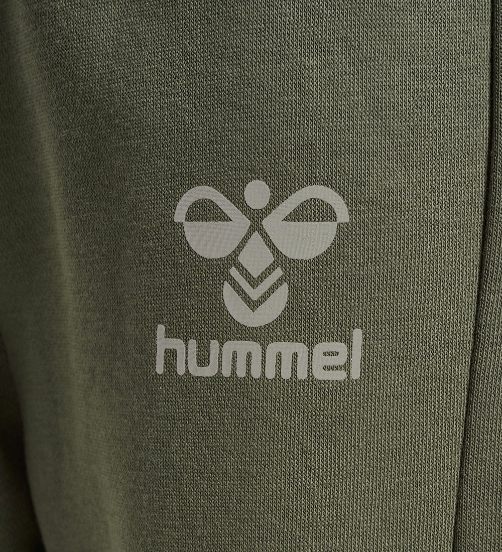 Hummel Sæt - hmlHumming Crewsuit - Olivine