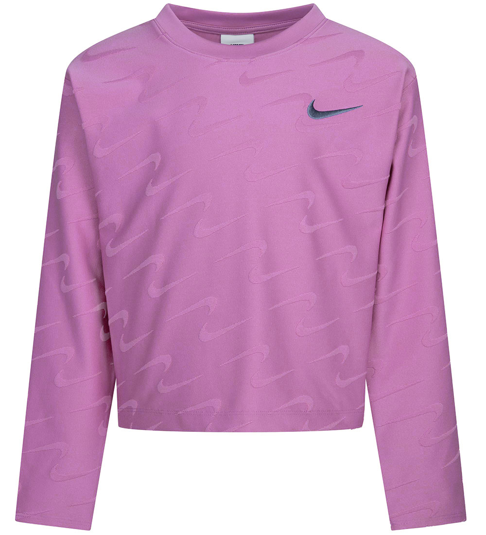 Nike Træningssæt - Bluse/Shorts - Rush Fuchsia