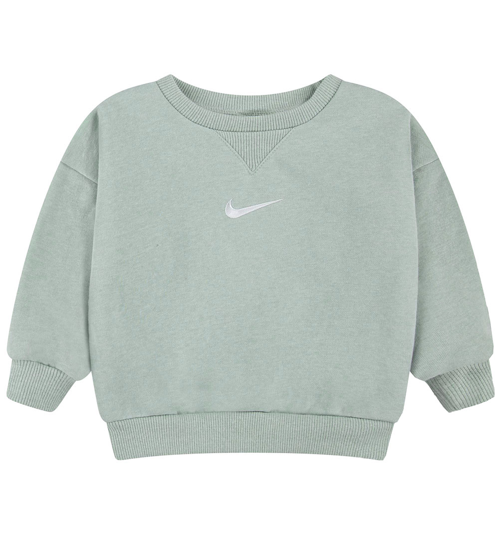 Nike Sweatsæt - Sweatshirt/Sweatpants - Mica Green Heather