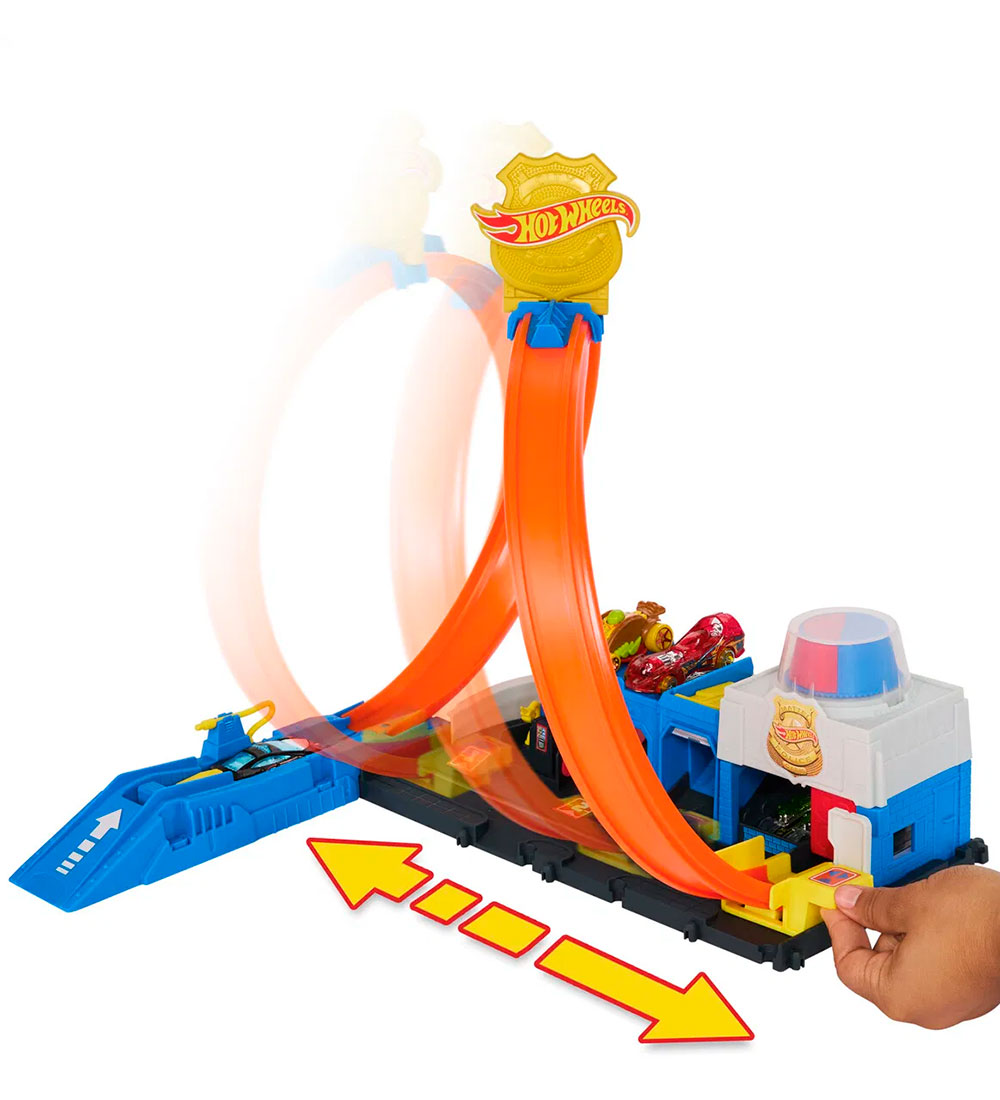 Hot Wheels Bilbane - City Super Police Station