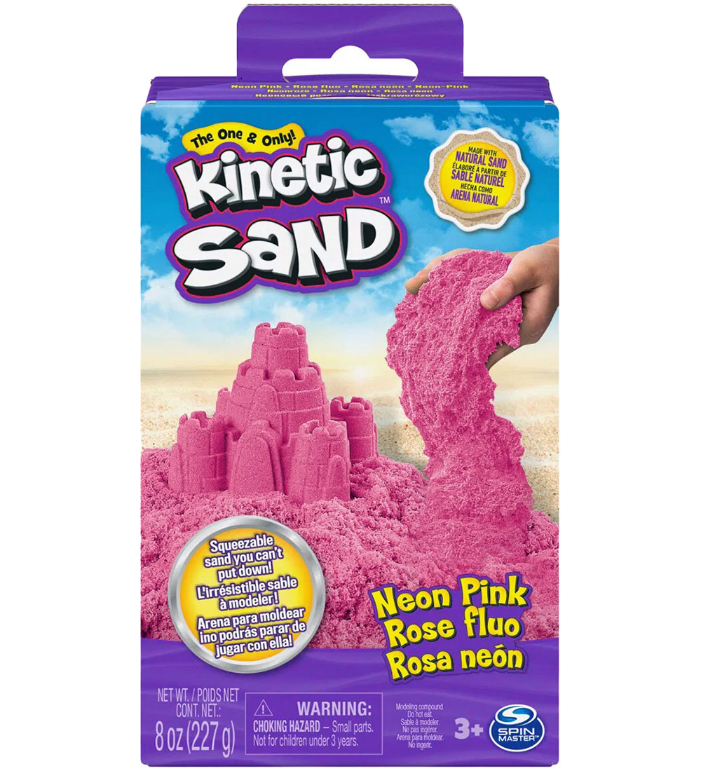 Kinetic Sand Strandsand - 227 gram - Neon Pink