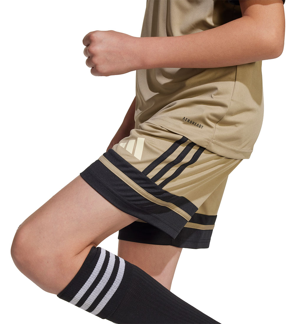 adidas Performance Sporthorts - SQUA25 - Blacar/Sort/Warvan