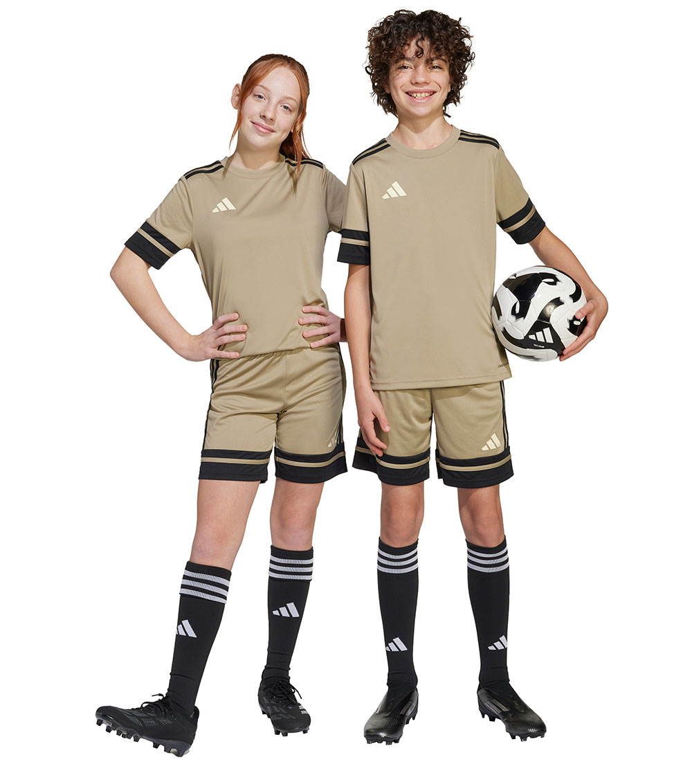 adidas Performance Sporthorts - SQUA25 - Blacar/Sort/Warvan