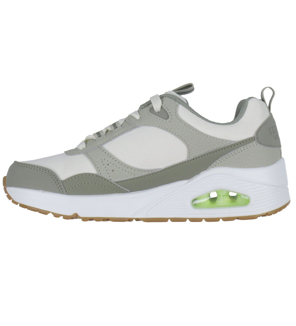 Skechers Sko - Uno - Retro Groove - Olive