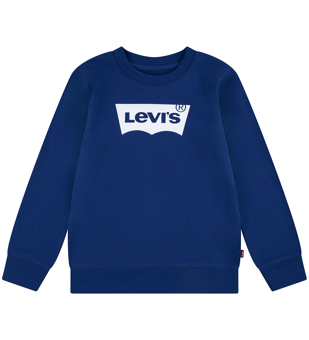 Levis Sweatshirt - Blå/Hvid