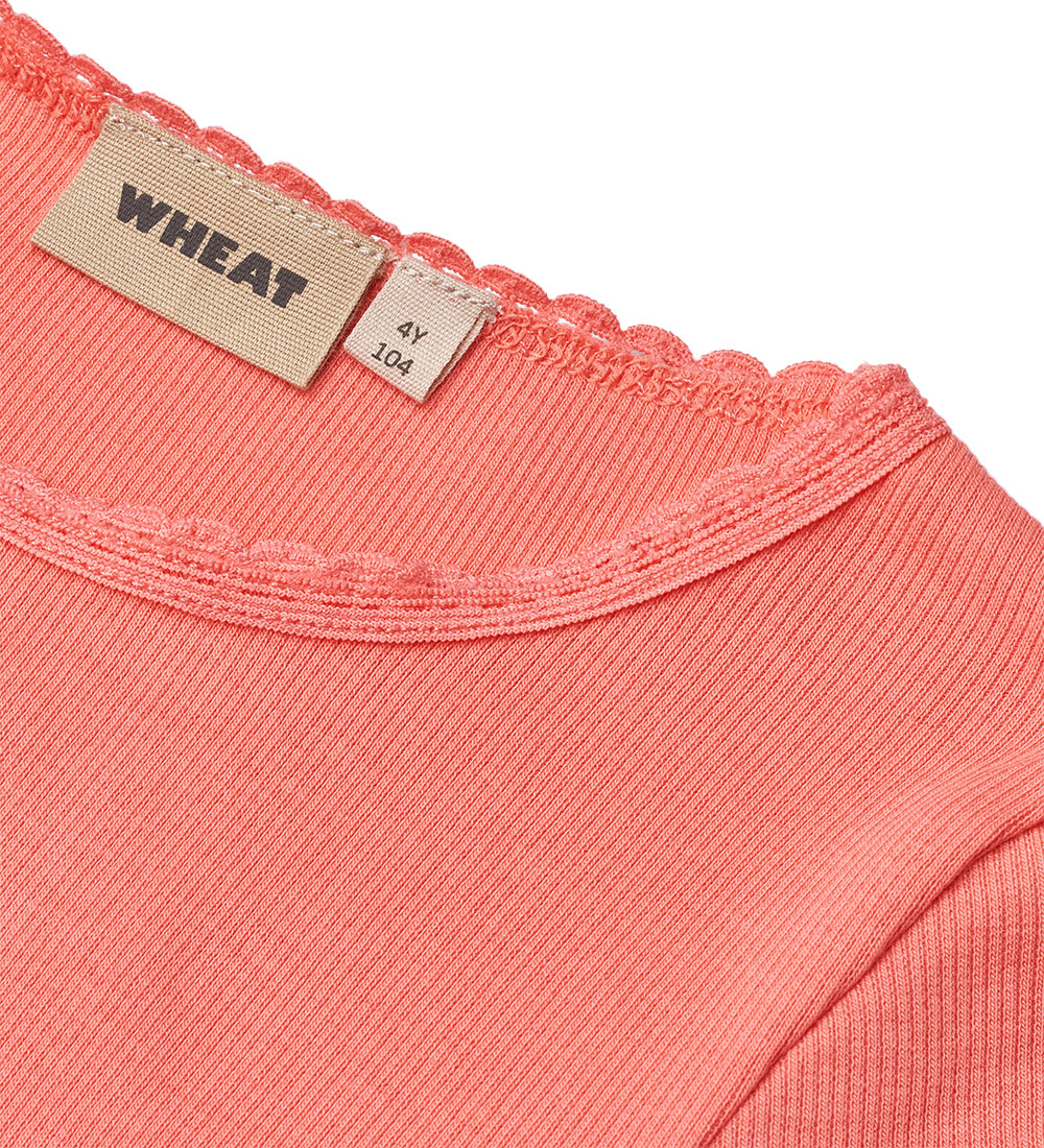 Wheat Bluse - Rib - Reese - Light Coral