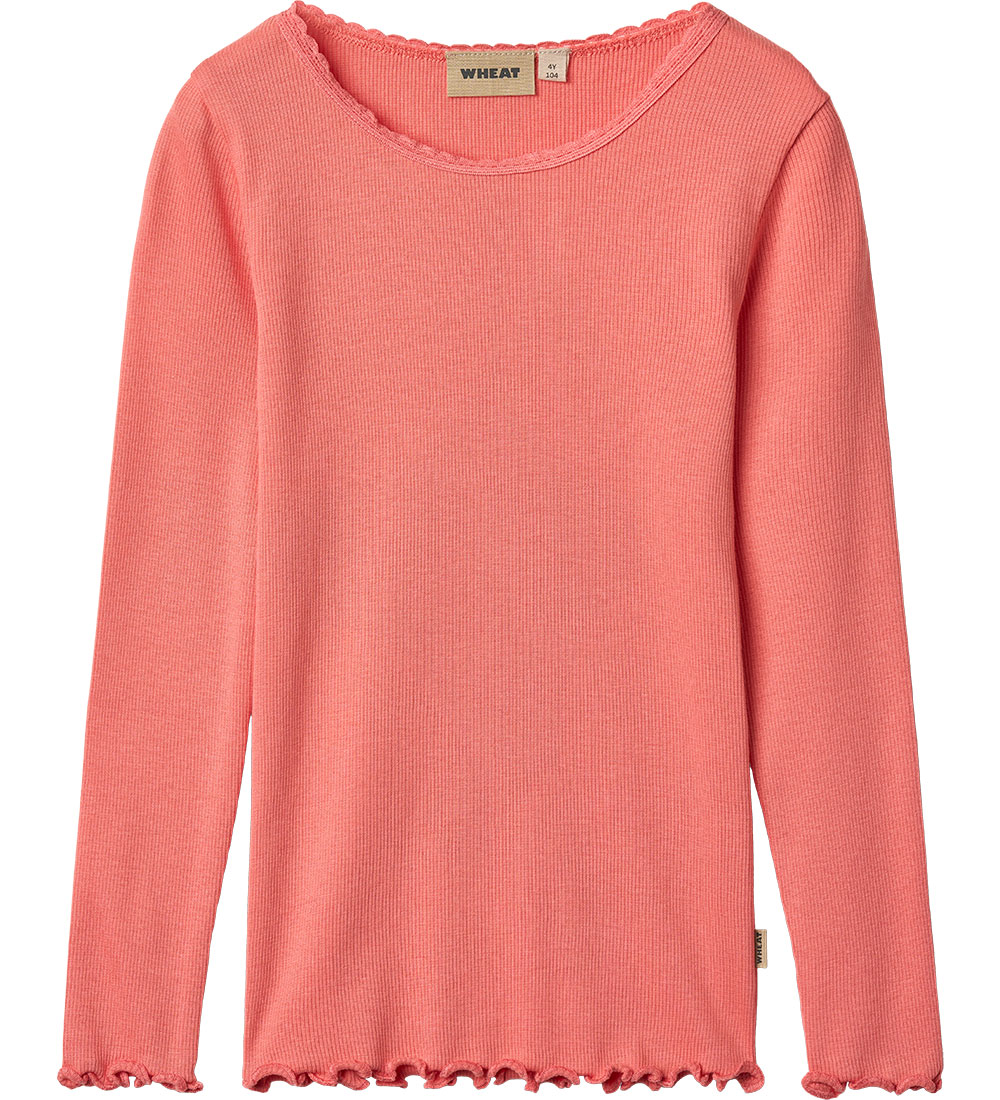 Wheat Bluse - Rib - Reese - Light Coral
