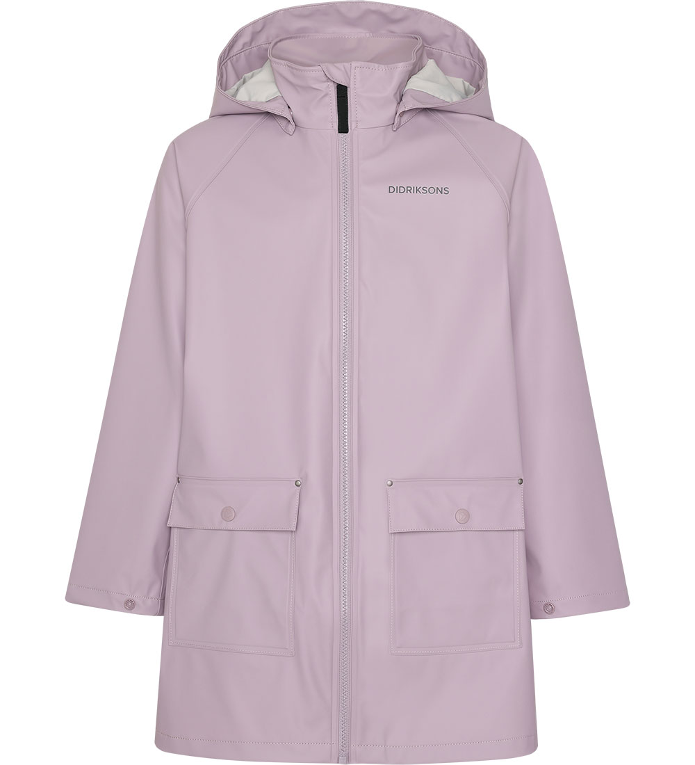 Didriksons Regnjakke - PU - Giga - Dusty Lilac
