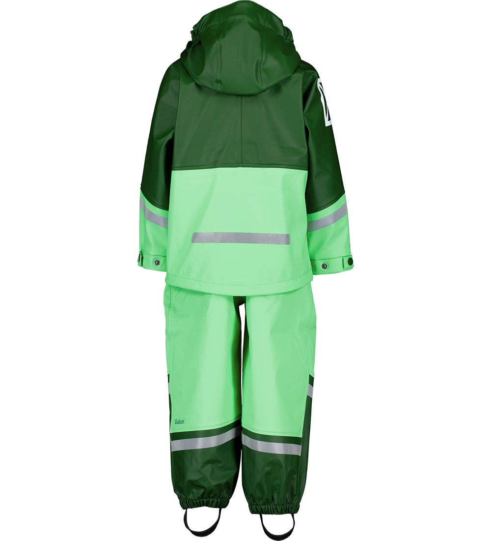 Didriksons Regntøj m. Seler - Waterman - Light Algae Green
