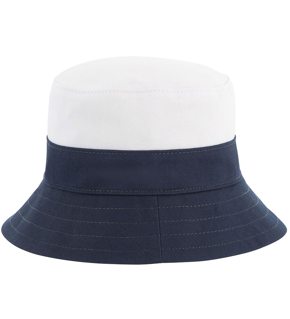 BOSS Bøllehat - Vendbar - Persian Blue/Hvid/Navy