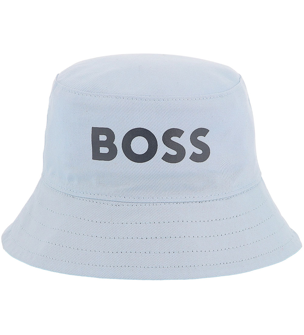 BOSS Bøllehat - Vendbar - Persian Blue/Hvid/Navy