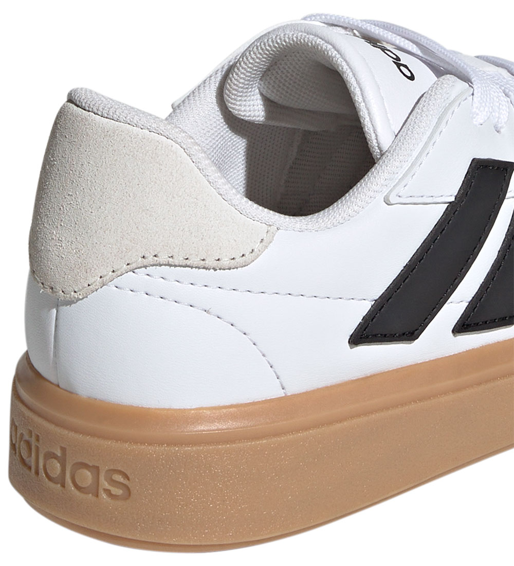 adidas Performance Sko - Courtblock J - Ftwwht/Cblack/Owhite