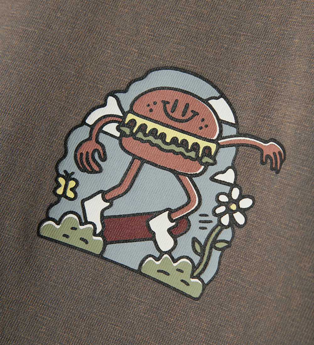 Name It T-shirt - NkmTialfa - Lava Smoke