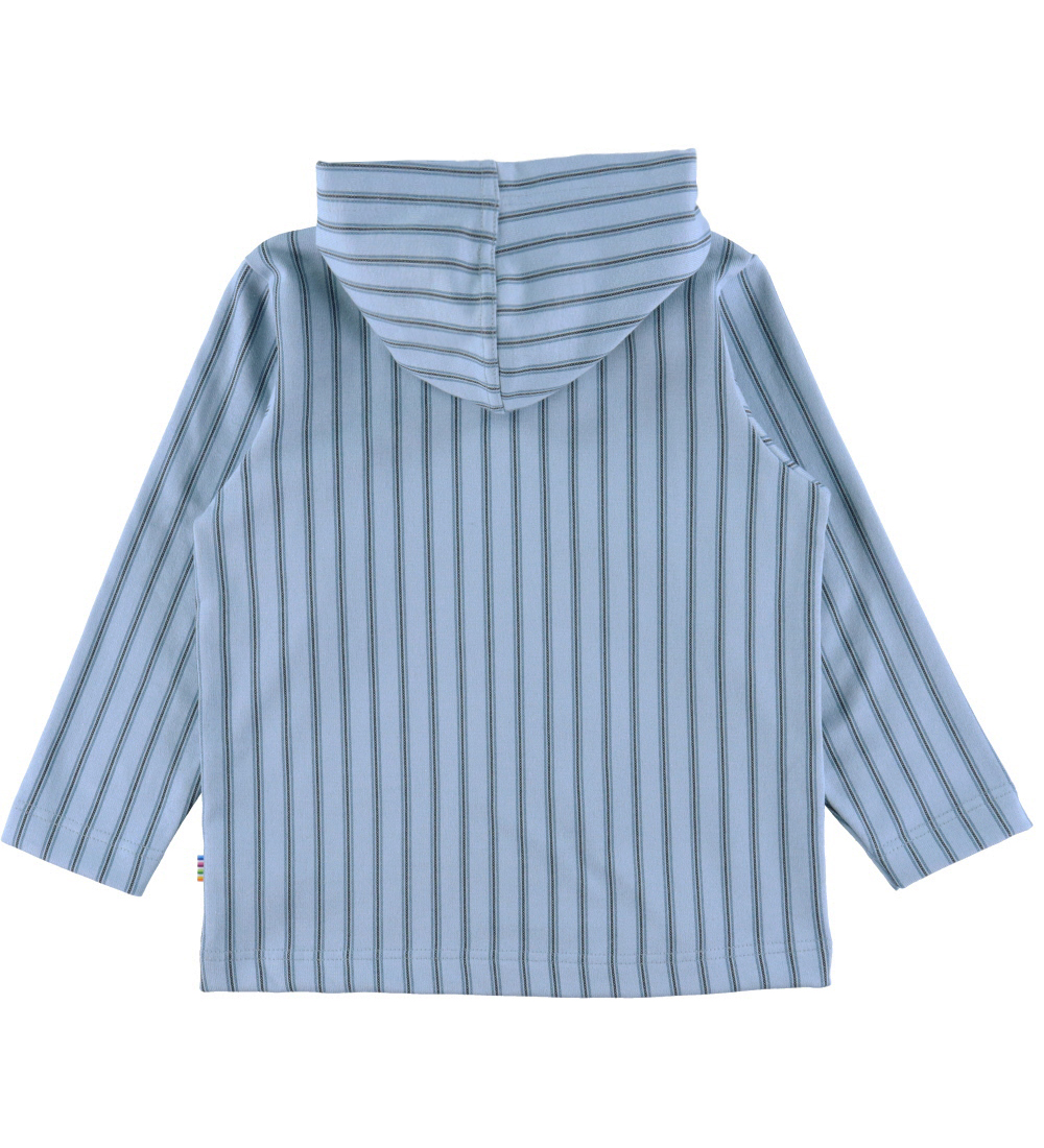 Joha Cardigan - Blå m. Striber