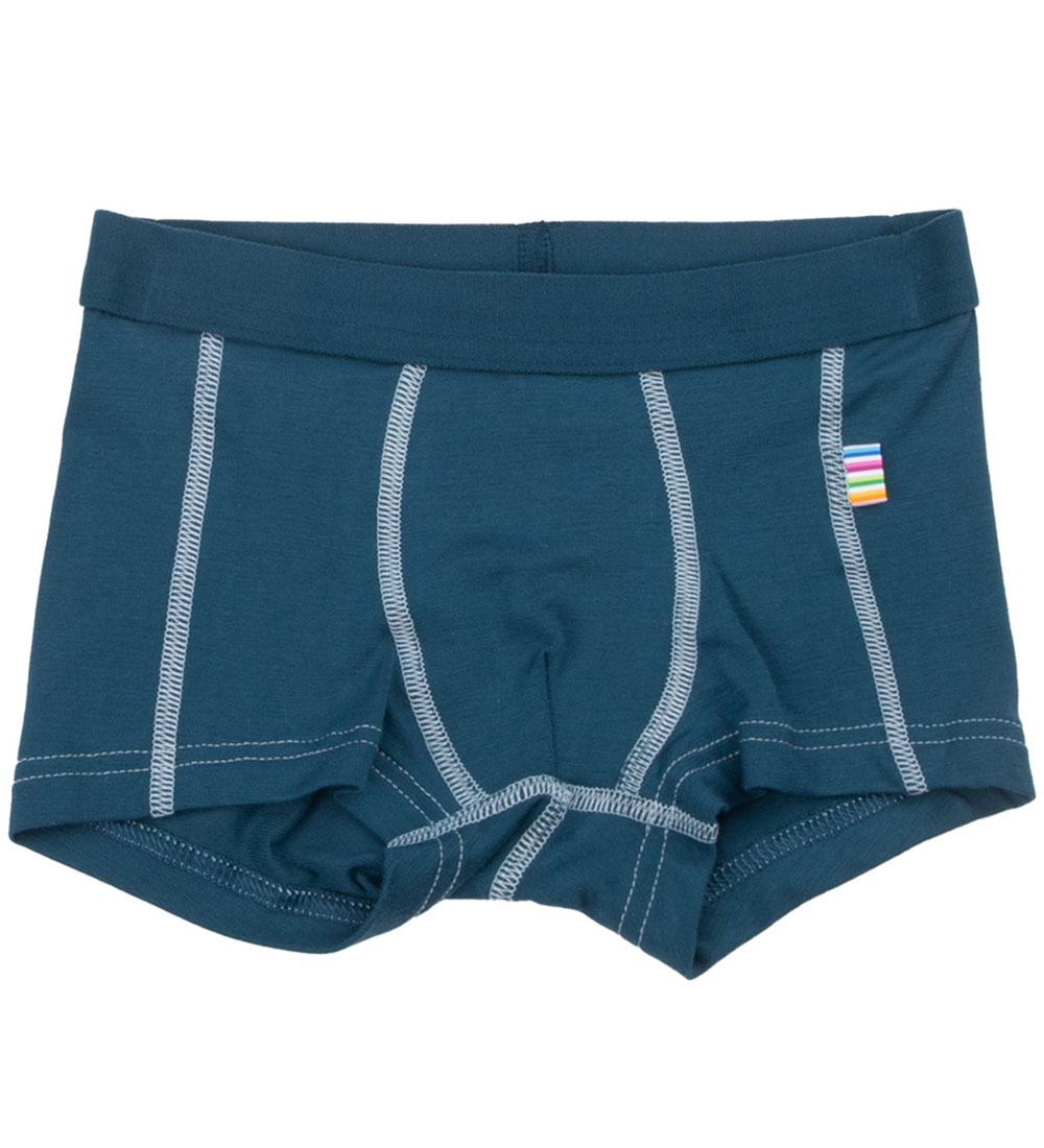 Joha Boxershorts - 2-pak - Viskose/Bambus - Blå m. ATV