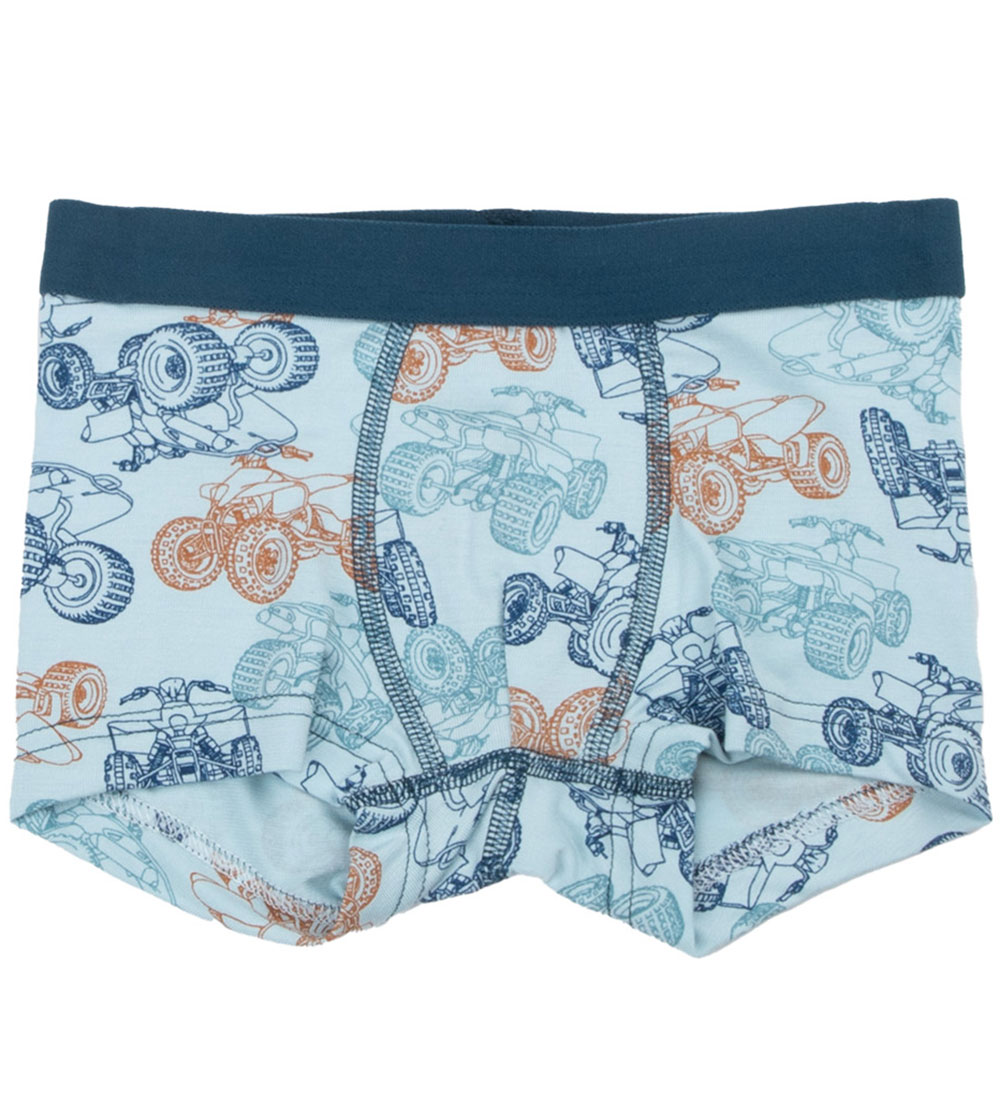 Joha Boxershorts - 2-pak - Viskose/Bambus - Blå m. ATV