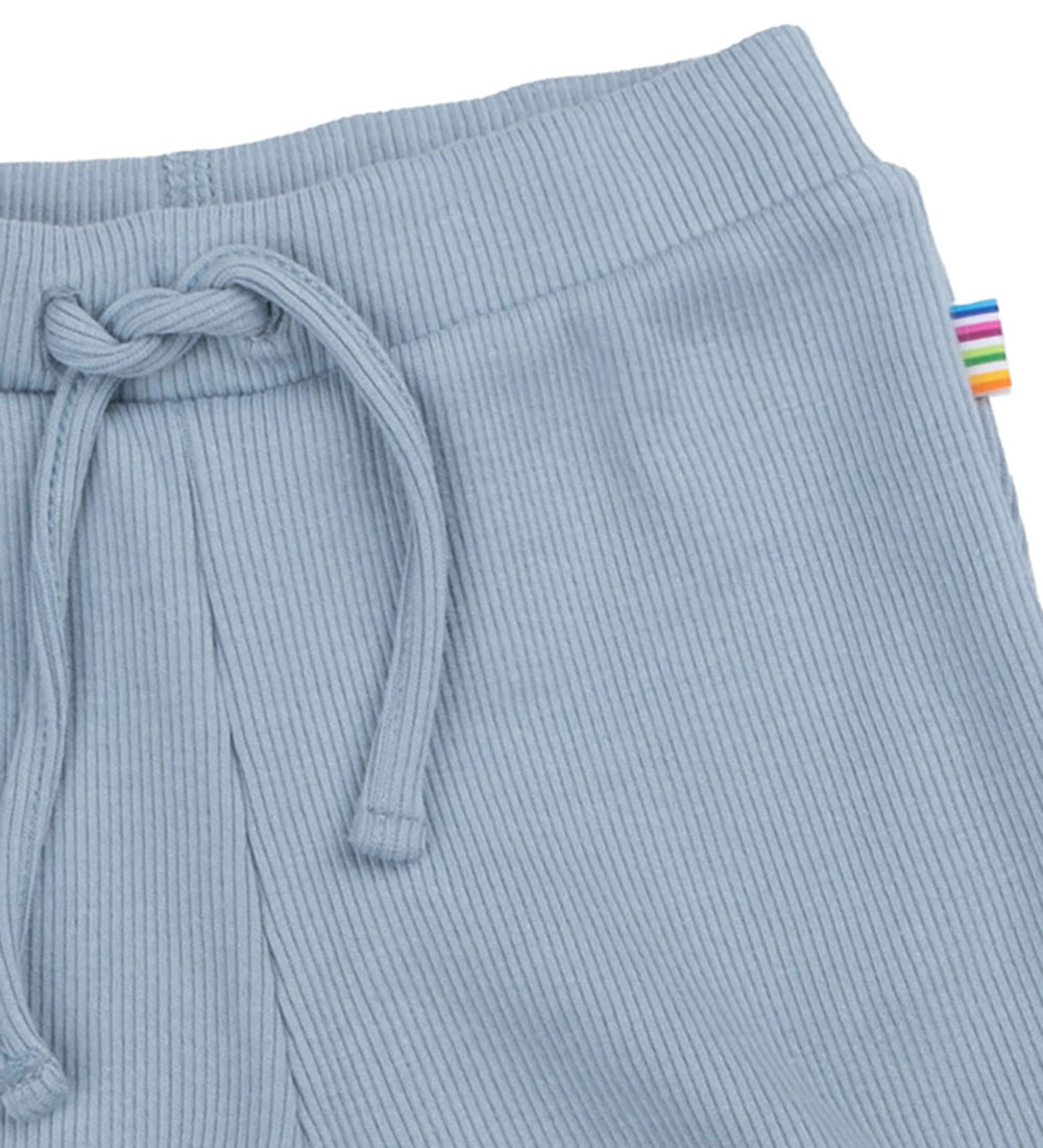 Joha Shorts - Rib - Støvet Blå