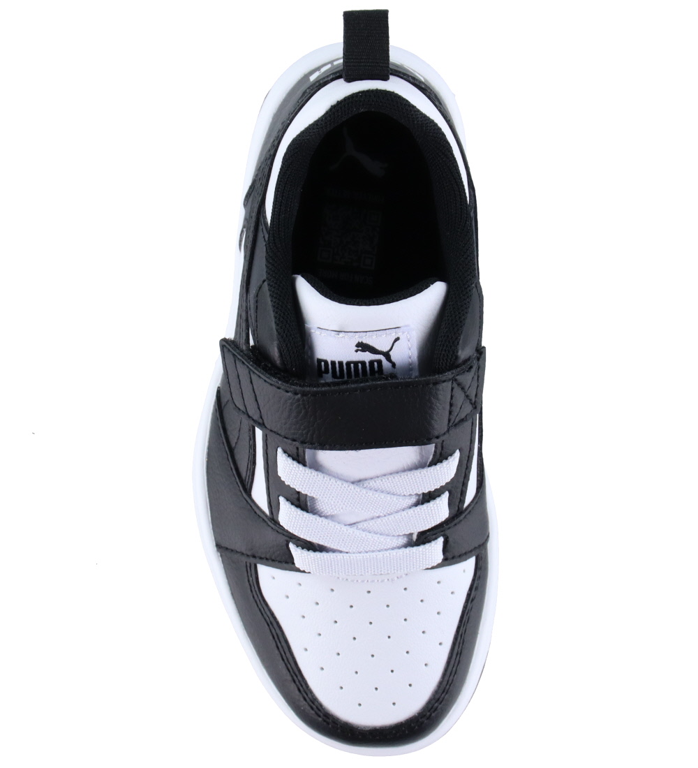 Puma Sko - Rebound V6 Lo - Sort/Hvid