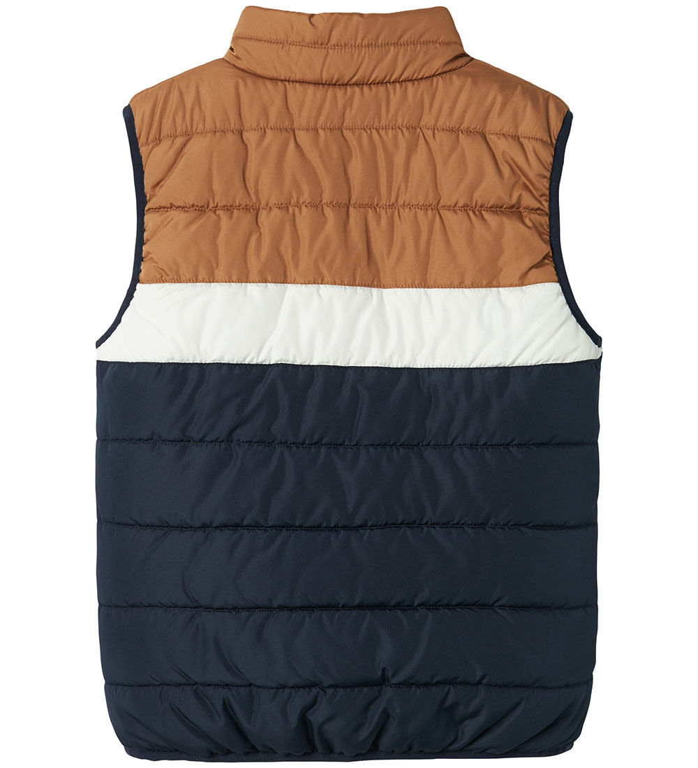 Name It Dynevest - NkmMylane - Dark Sapphire/Brun/Hvid