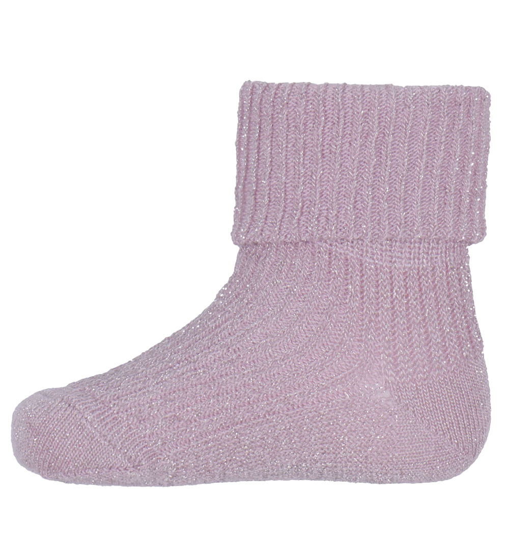 MP Strømper - Bambus - 3-pak - Ida - Ice Heather m. Glimmer