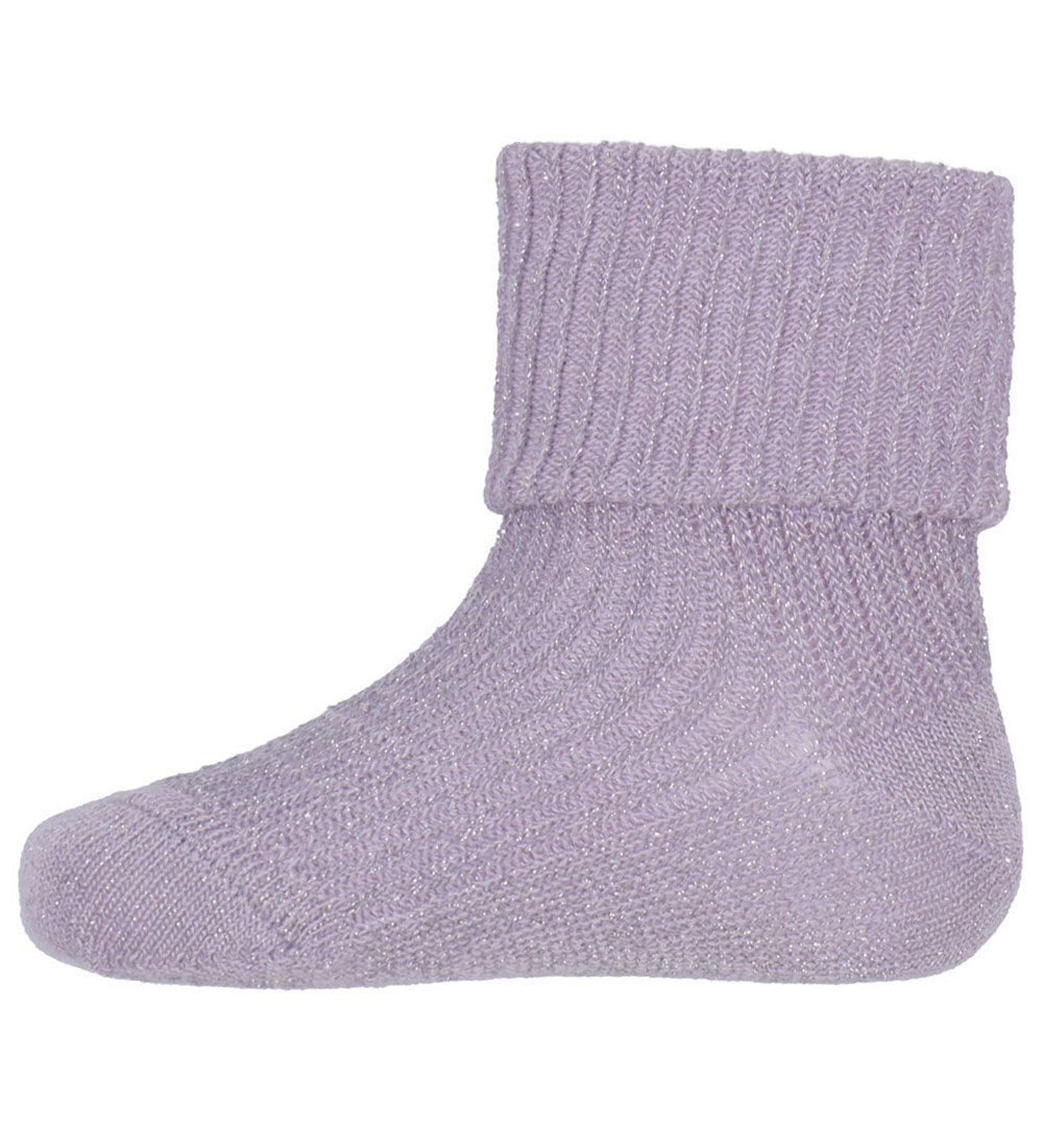 MP Strømper - Bambus - 3-pak - Ida - Ice Heather m. Glimmer