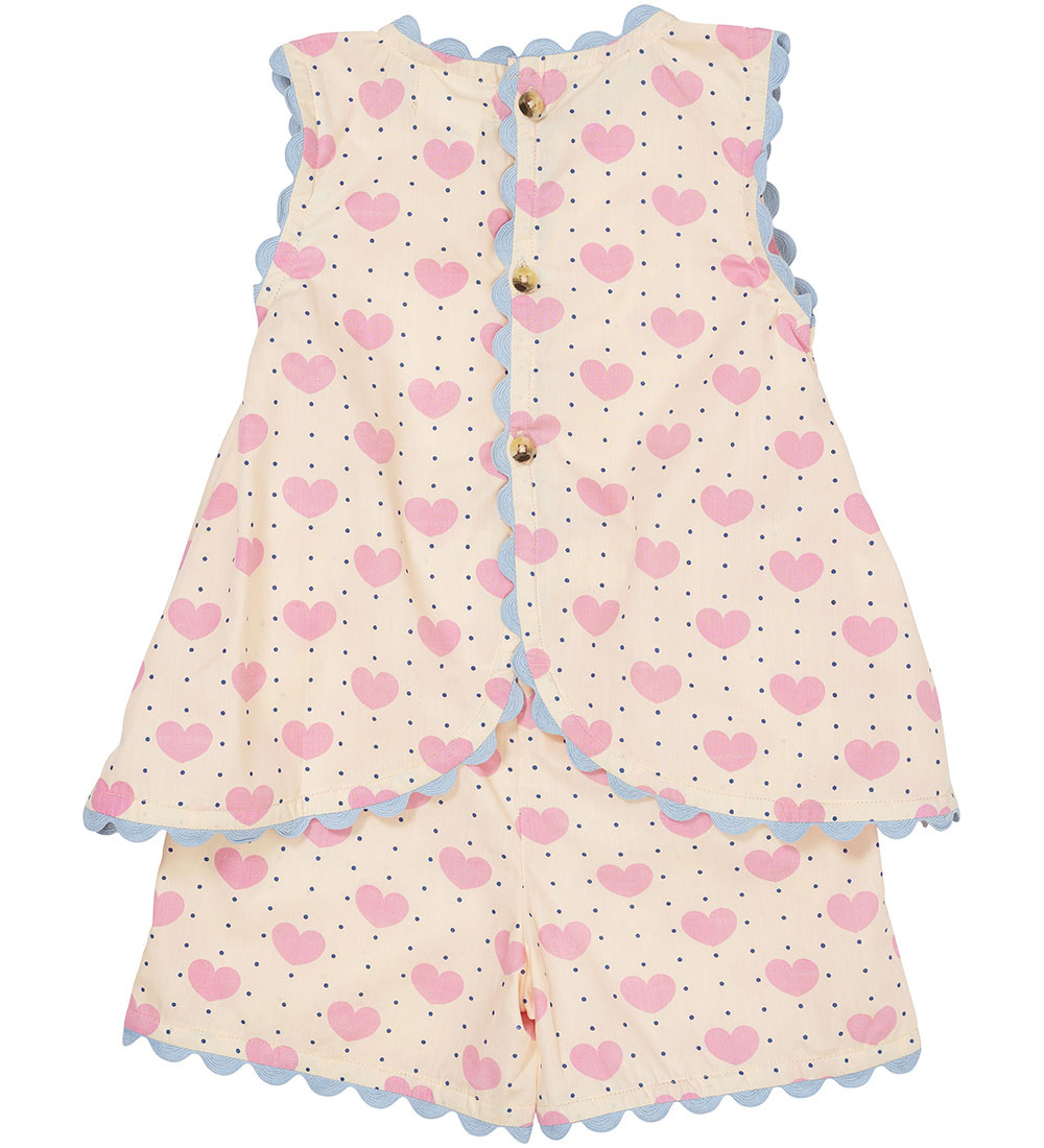 Copenhagen Colors Shortssæt - Heart/Dots - Heart AOP