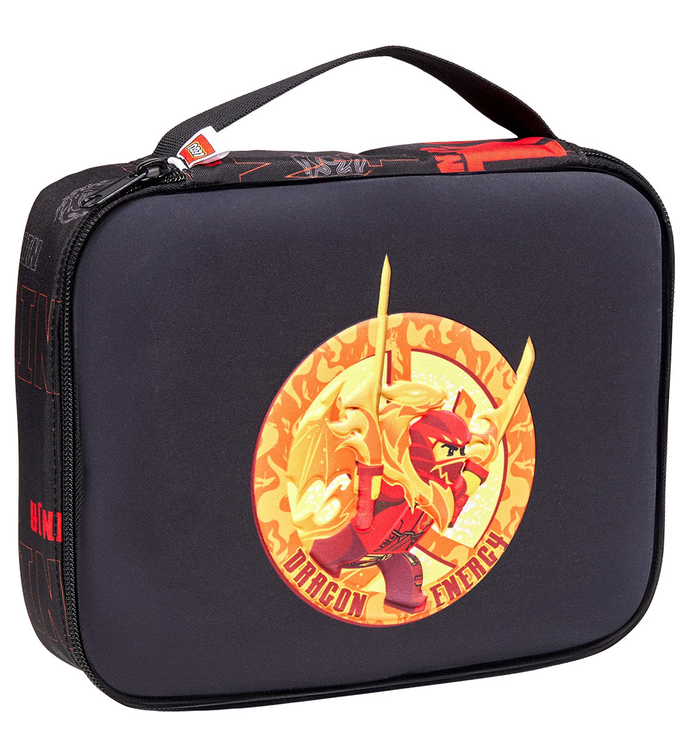 LEGO® Ninjago Madkasse Taske - Dragon Energy - 3 L - Sort
