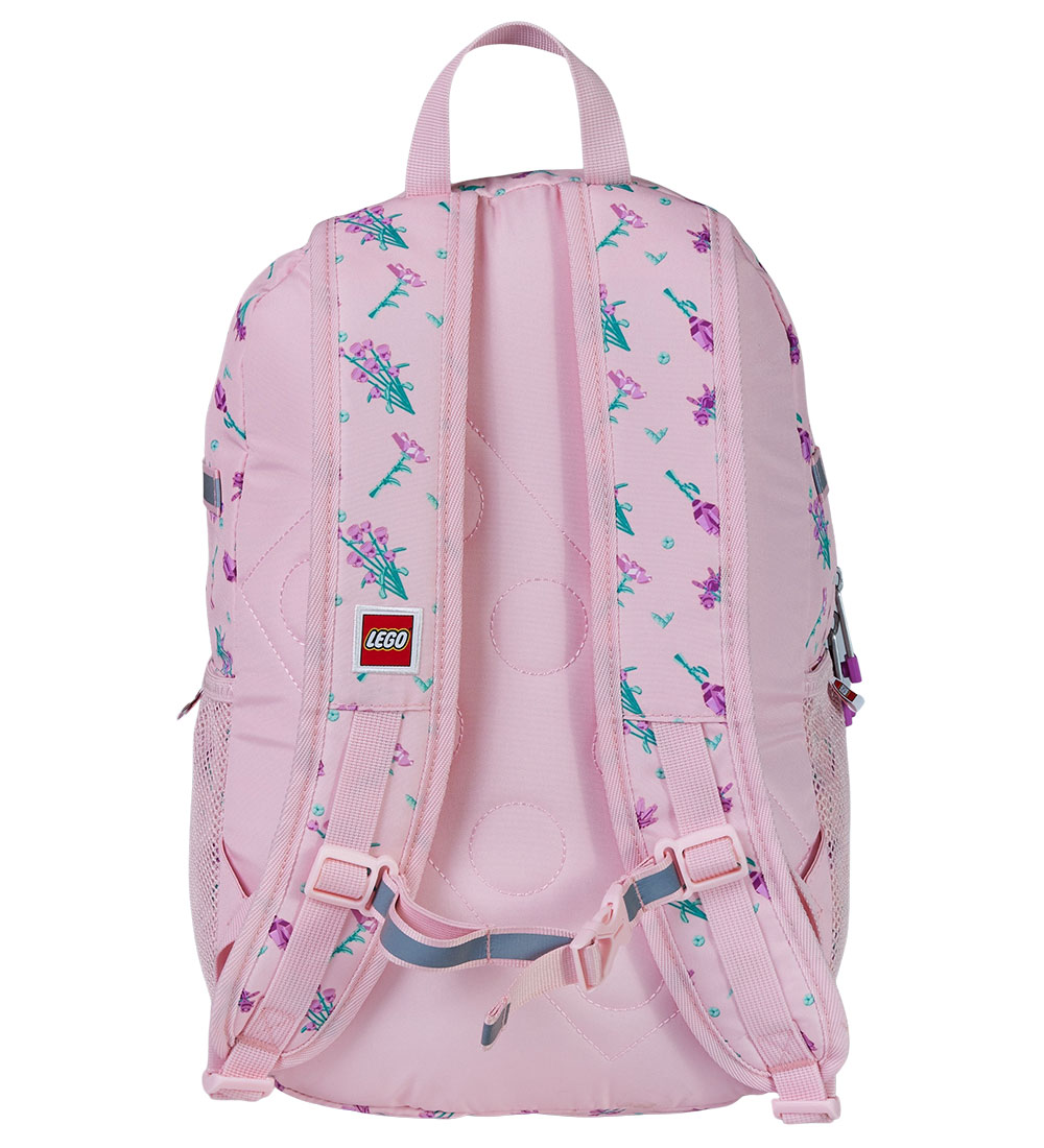 LEGO® Rygsæk - Flowers - 18 L - Lyserød