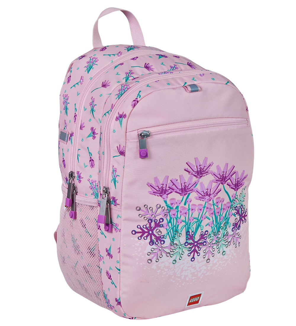 LEGO® Rygsæk - Flowers - 18 L - Lyserød