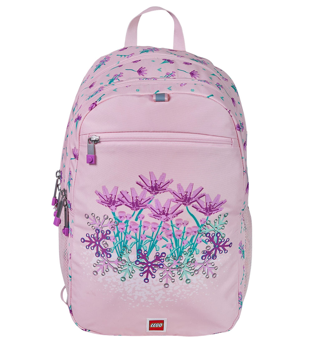 LEGO® Rygsæk - Flowers - 18 L - Lyserød