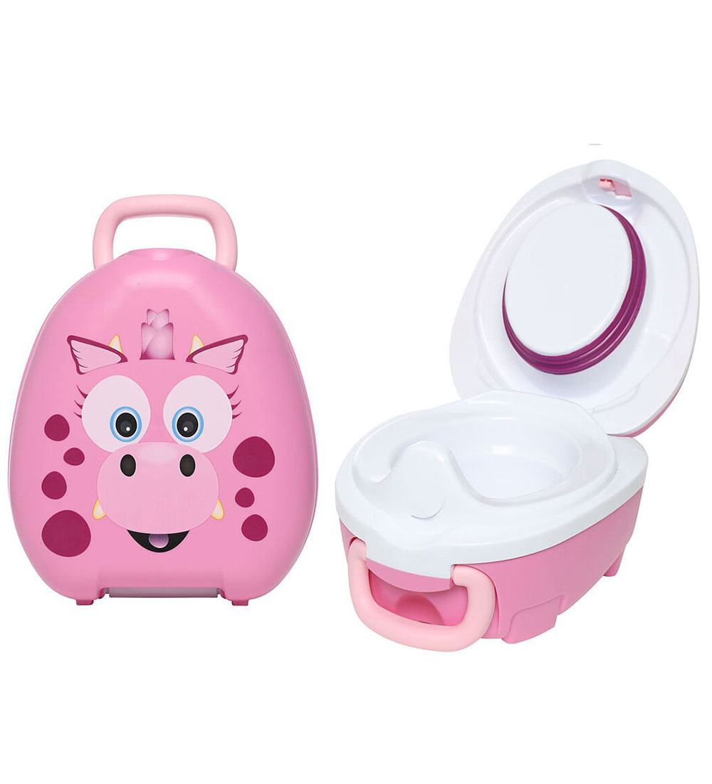 My Carry Potty Bærbar Potte - Pink Drage