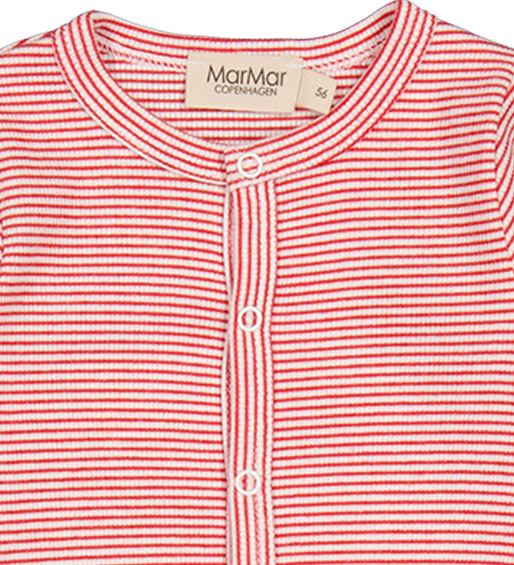 MarMar Heldragt - Rib - Modal - Rukana - Red Stripe
