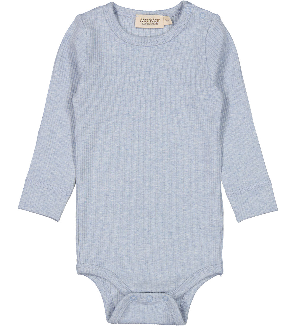 MarMar Body l/æ - Rib - Modal - Plain - Fresh Air Melange