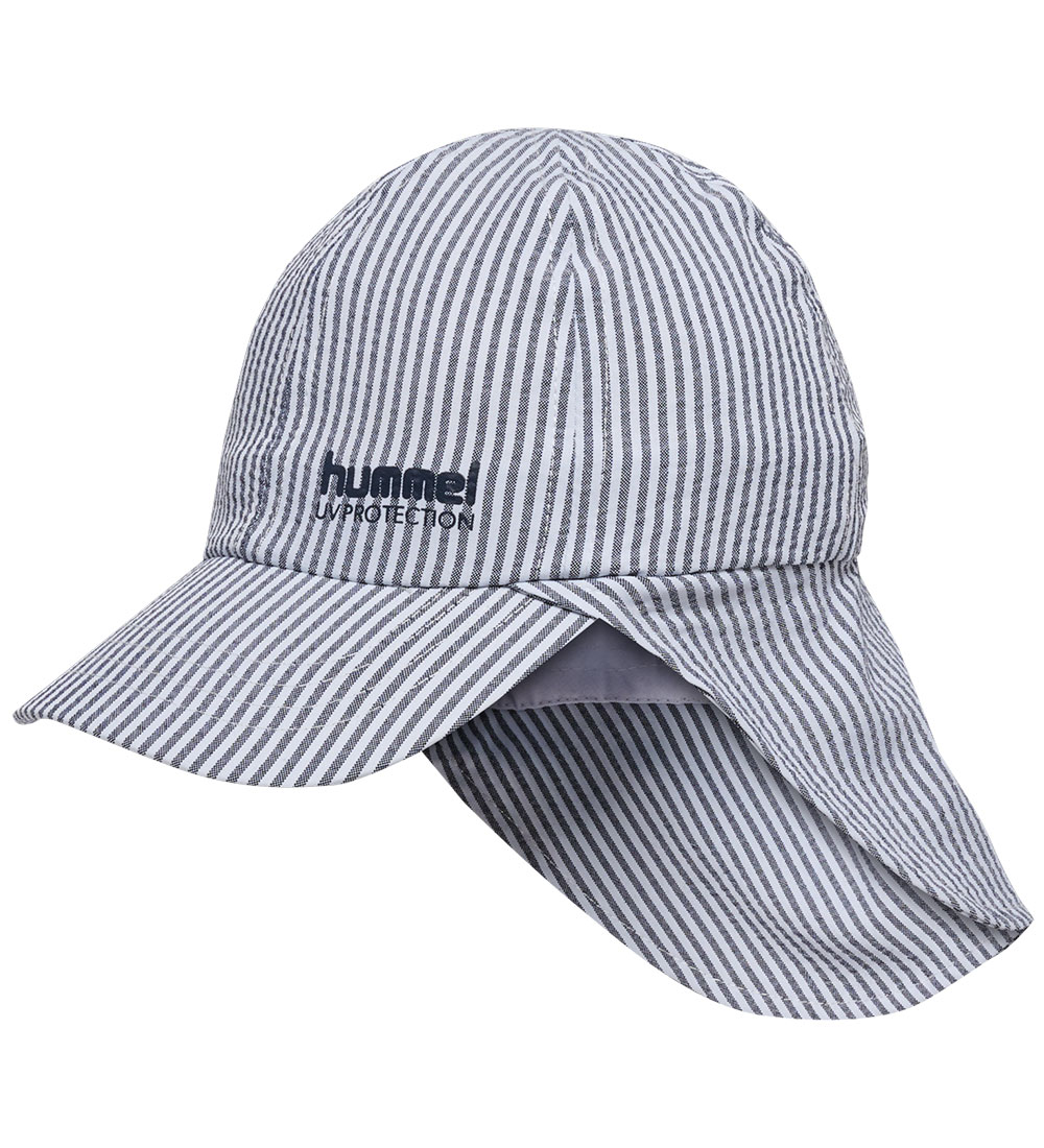 Hummel Legionærhat - hmlBreeze - UV50+ - Navy Blazer/Bright Whit