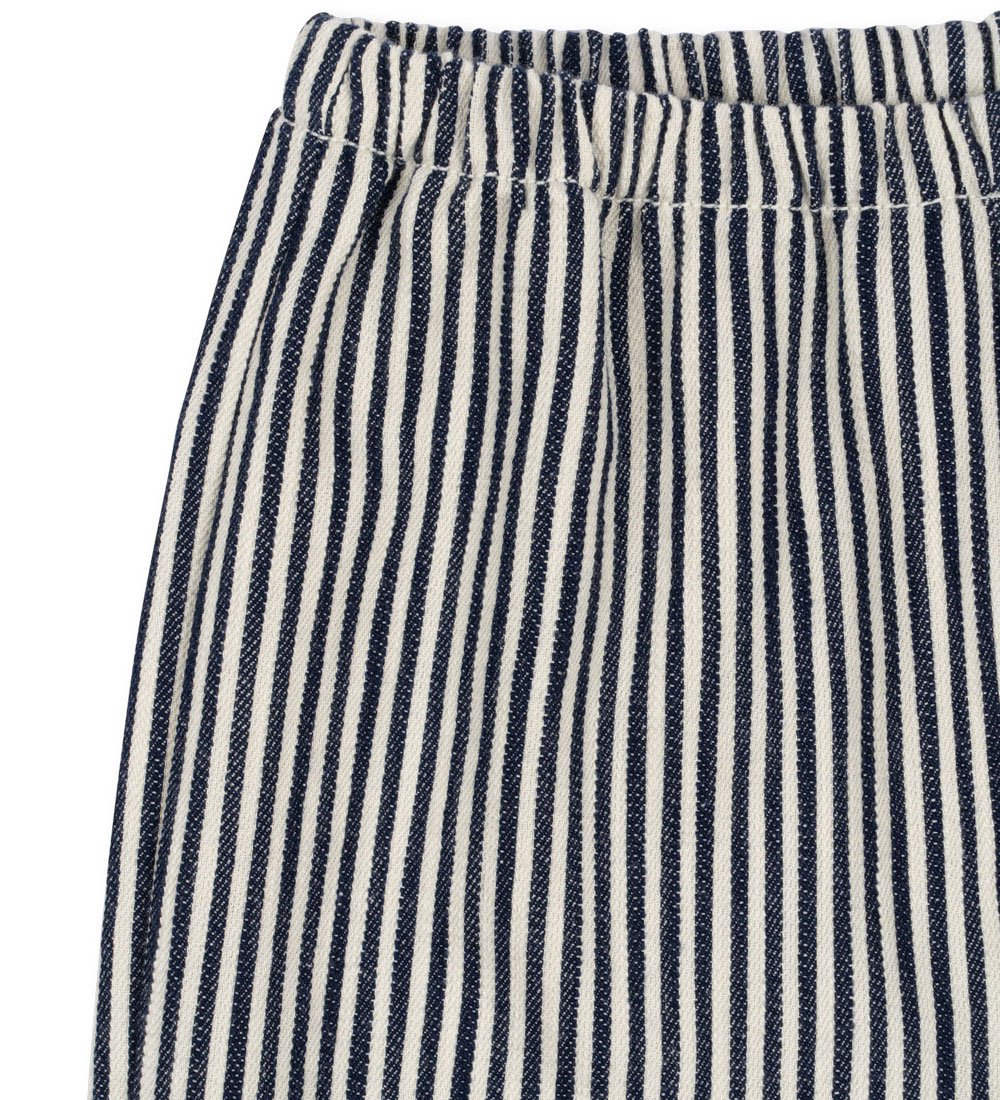 Konges Sløjd Bukser - Fender - Denim - Naval Stripe