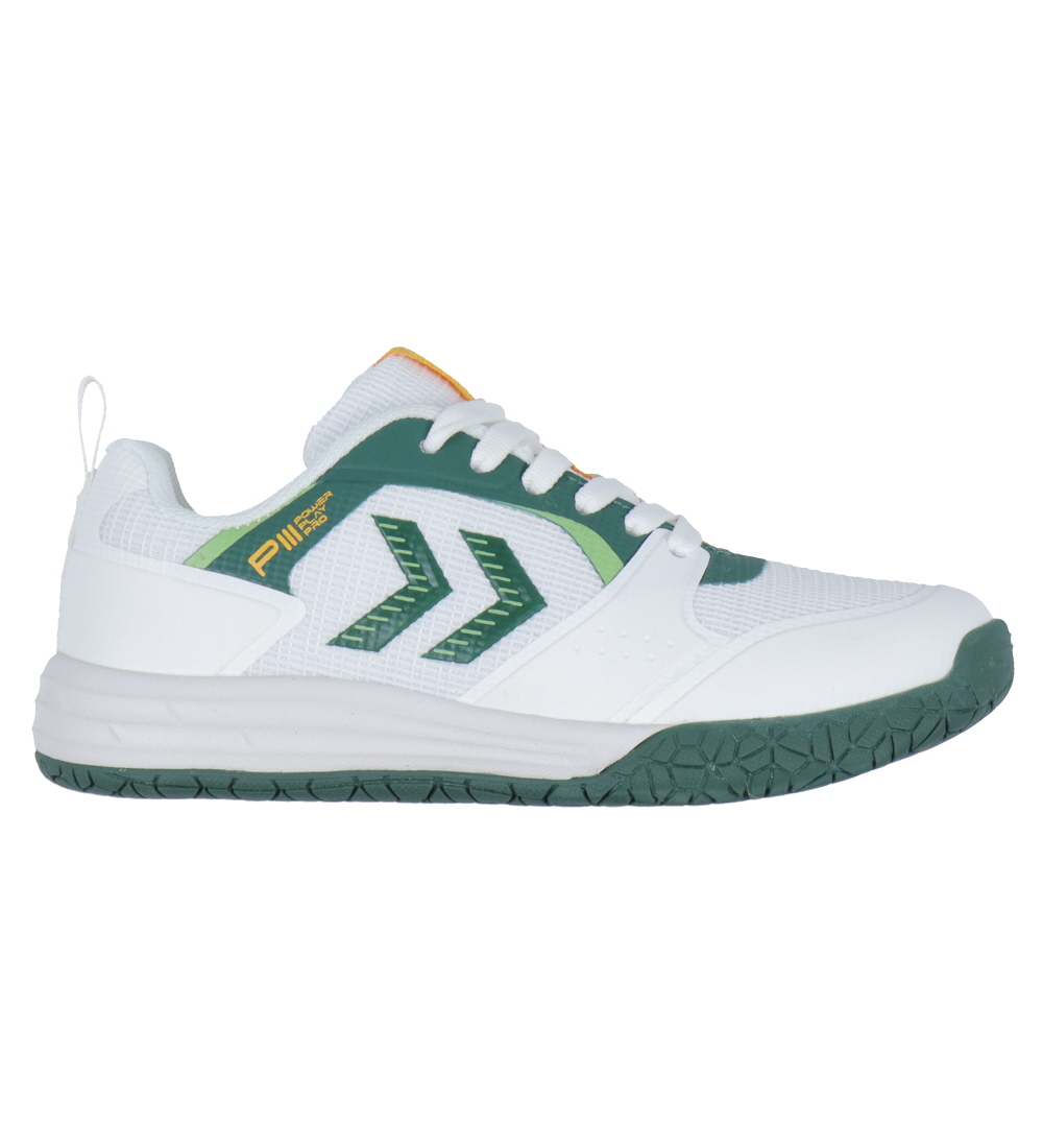 Hummel Sko - PIII Power Play Pro LC JR - Hvid/Grøn