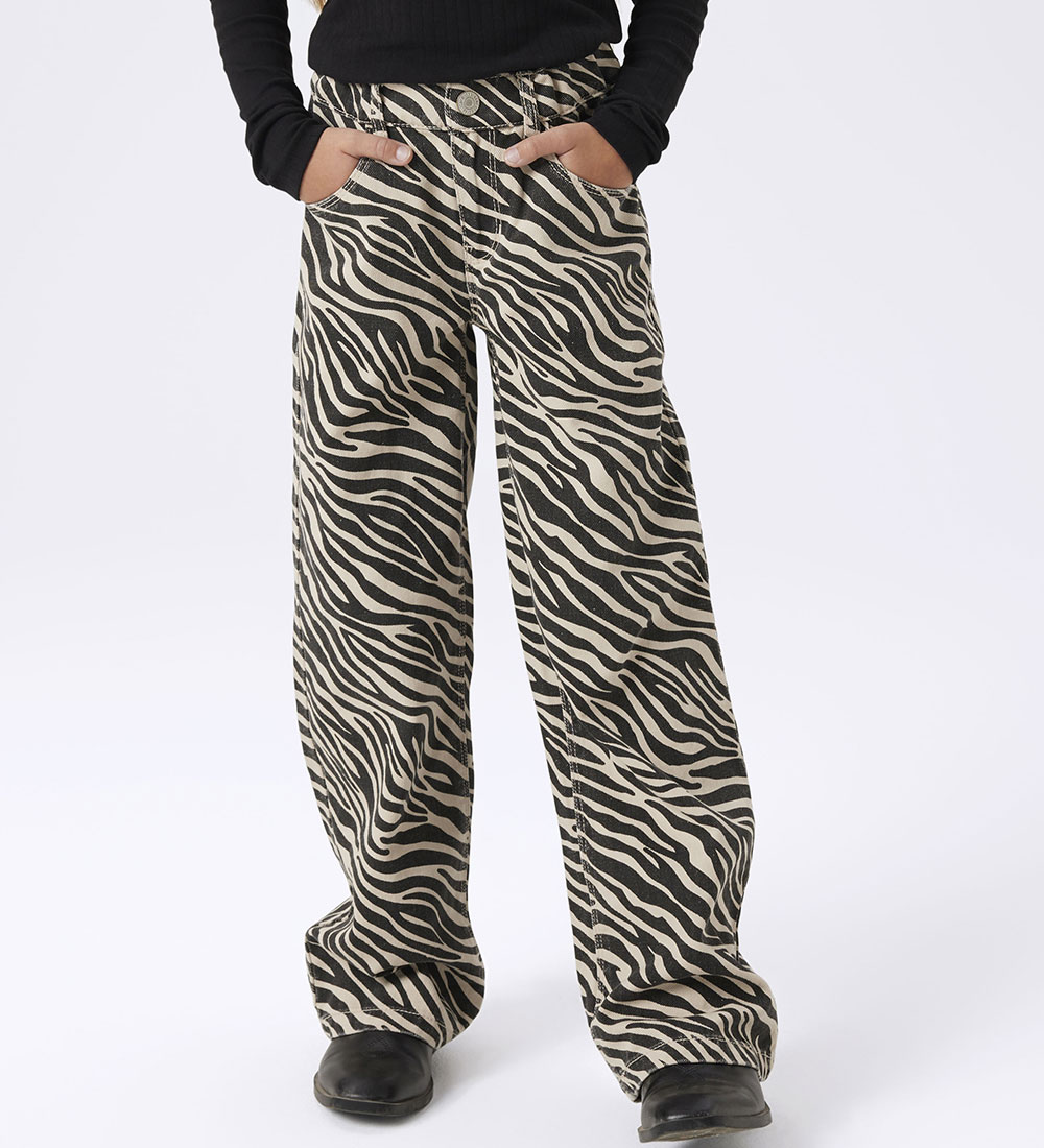 Name It Jeans - NkfRose - Cement/Black Zebra