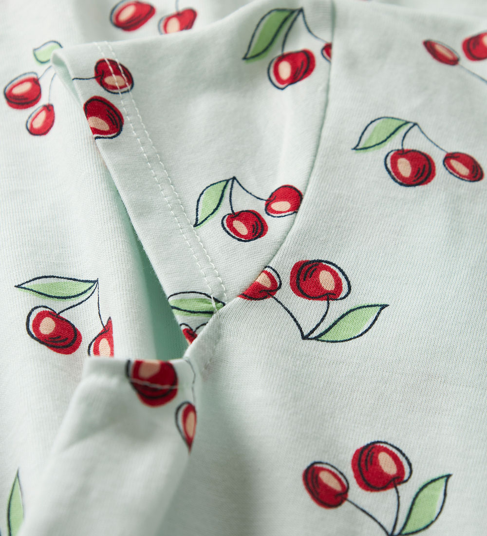 Name It Kjole - NkfVigga - Aqua Glass/Cherries