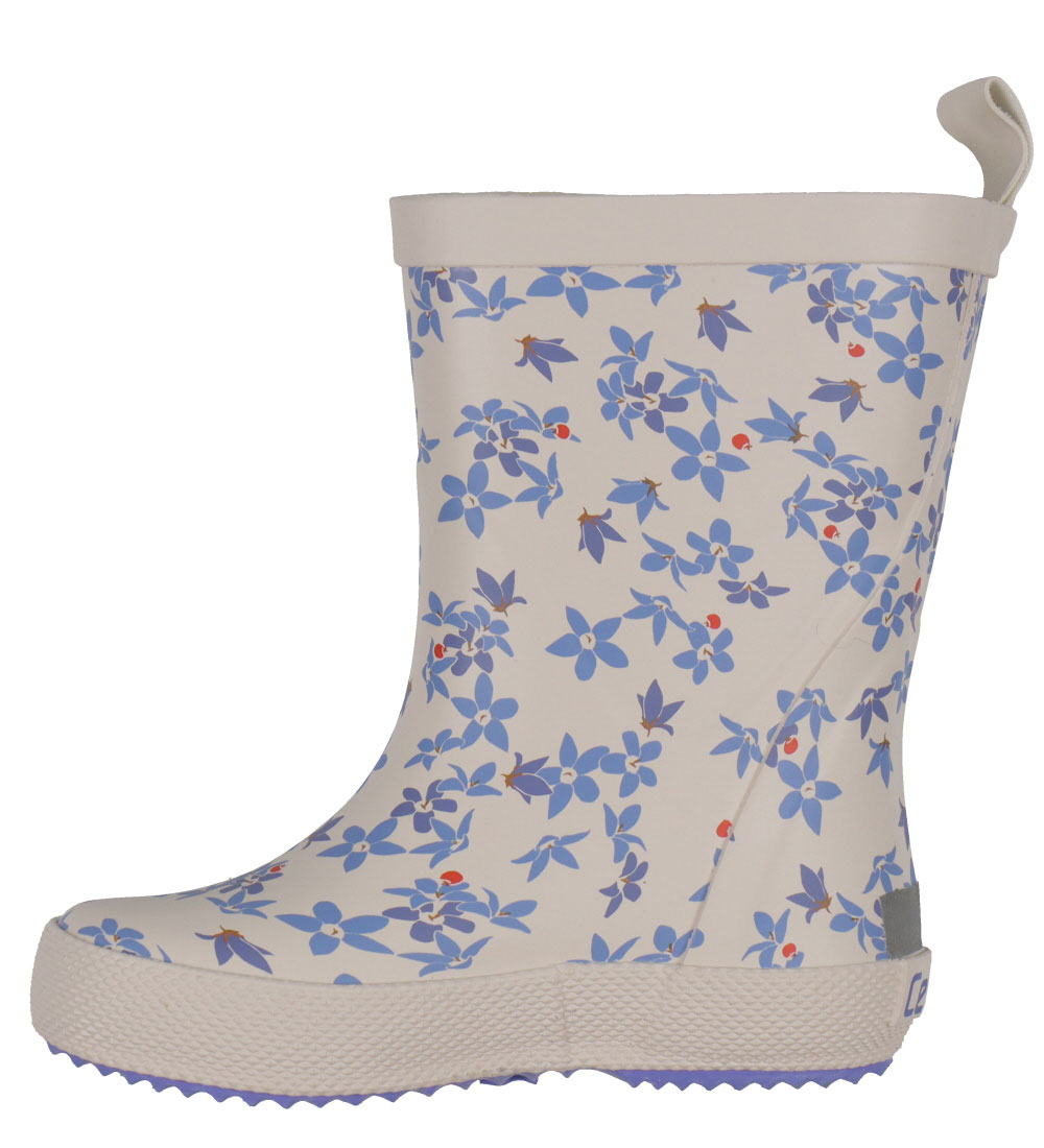 CeLaVi Gummistøvler - Blue Bell m. Blomster