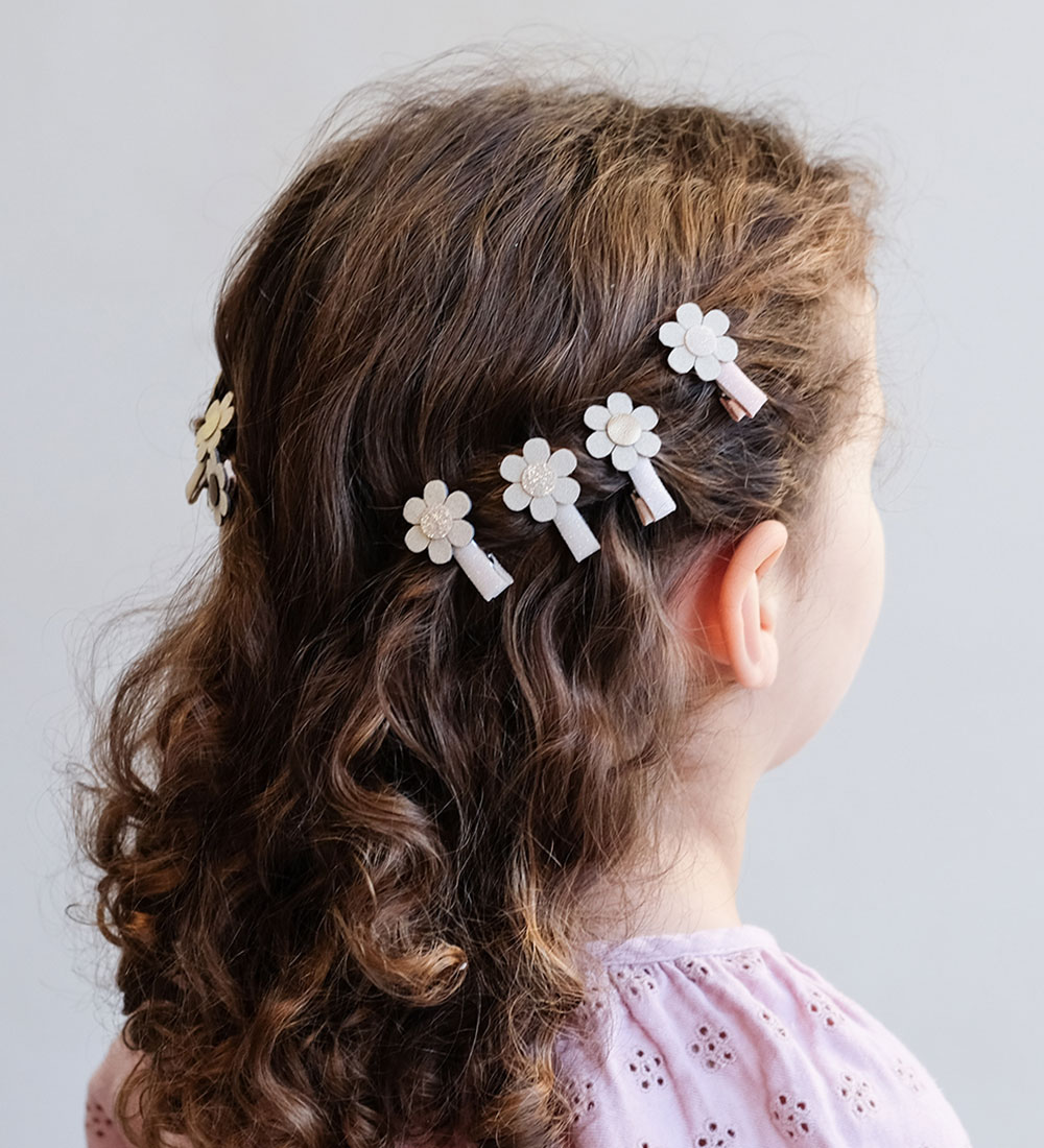 Mimi & Lula Hårclips - 8-pak - 3 cm - Daisy Spring Magic